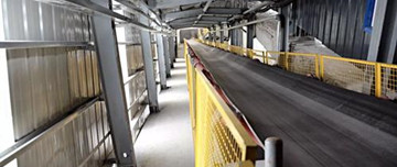 全封閉骨料運輸廊道，讓您的廠區(qū)降塵減噪輕松無憂