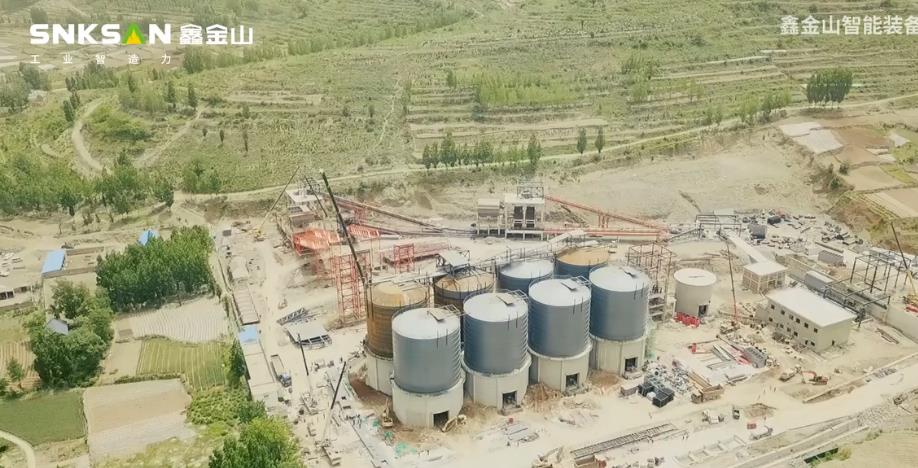 山東輝泰礦業(yè)1000TPH砂石骨料生產(chǎn)線?。?！